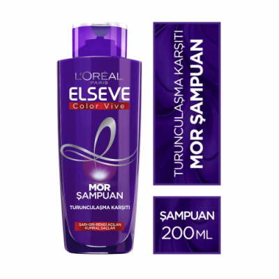 Elseve 200 Ml Purple ( Mor) Şampuan *6