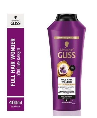 Gliss 400 Ml Şampuan Full Haır Wonder*6