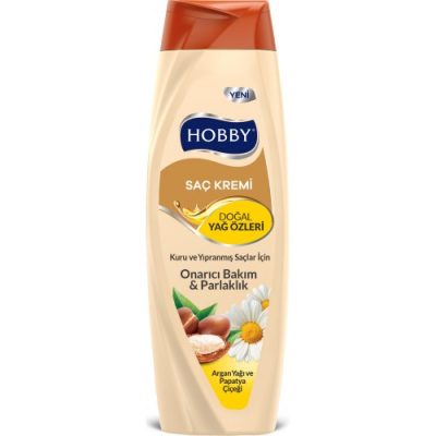 Hobby Saç Kremi 500 Ml Argan Yağlı Papatya*12