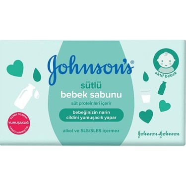 Johnson Katı Sabun 90 Gr Sütlü*6