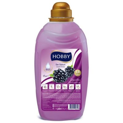 Hobby 1500 ML Sıvı Sabun Böğürtlen*8