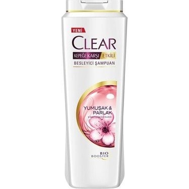 Clear 350 Ml Şampuan Yumuşak Ve Parlaklık (kadın)*5