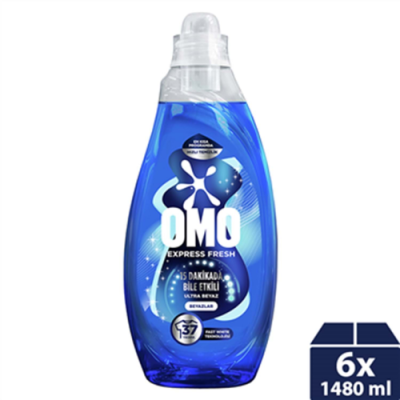 Omo Express Fresh 1480 ml Beyazlar *6