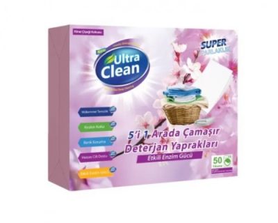 Ultra Clean Çam.Det.Yaprakları 50 Yk Kir.Çiçeği *24