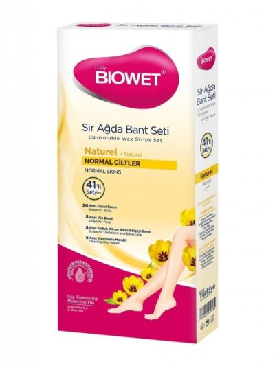 Biowet Sır Ağda Bandı Seti 41li Naturel*36