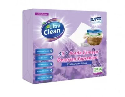 Ultra Clean Çam.Det.Yaprakları 50 Yk Lavanta *24