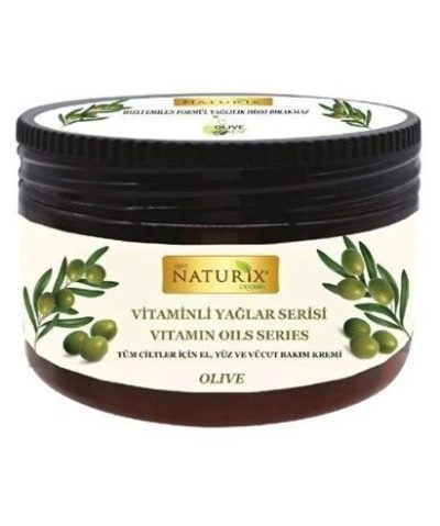 Naturix 250 Ml El-yüz-vücut Krem Zeytin Yağlı*12
