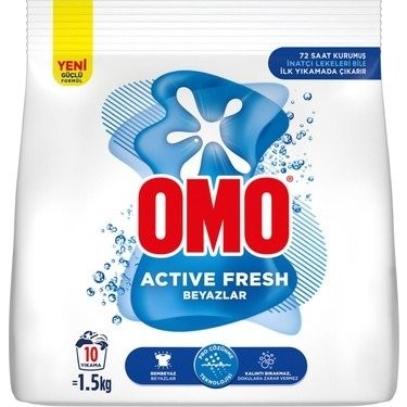 Omomatik Actıve Fresh 1,5 kg Beyaz*9
