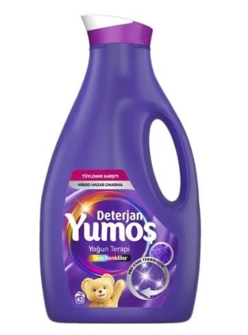 Yumoş Sıvı Çamaşır Deterjanı Tüm Renkler 2520ml *6