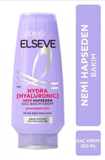 Elseve 250 Ml Saç Kremi Hydra Nemi Hapseden*6