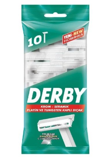 Derby Tek Bıçak 10 Lu Poşet*10