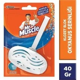 Mr.muscle Wc Blok Okyanus Esintisi 40 Gr*12