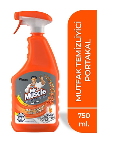 Mr.Muscle 750 ml Mutfak Portakal *12
