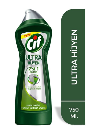 Cif Krem 750 ml Ultra Hijyen *16