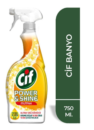 Cif Power Mutfak 750gr *12