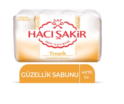 Hacı Şakir Güzelik Sabunu Tropik *24