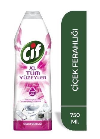 Cif Tüm Yüzeyler Bahar 750 ml *16
