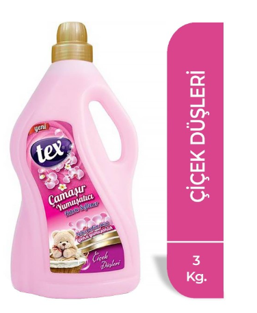 Tex Yumuş. 3 kg Çiçek Düşleri (Pembe) *6