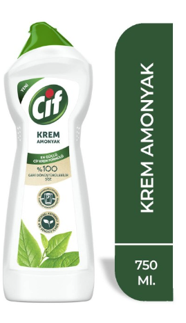 Cif Krem 750 ml Amonyaklı *16