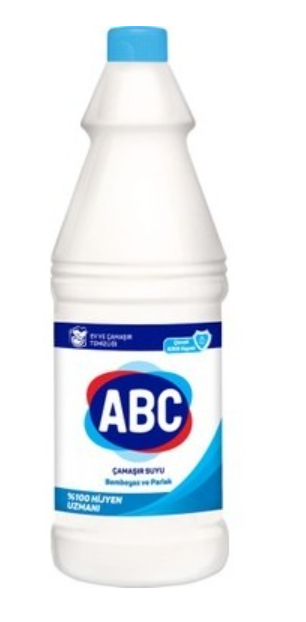 ABC 1 lt Çamaşır Suyu Bembeyaz & Parlak *18