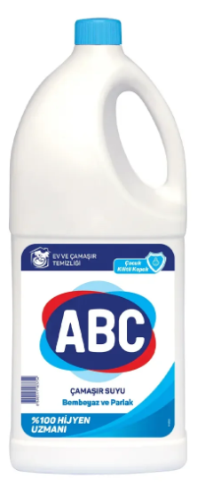 ABC 4 lt Çamaşır Suyu Bembeyaz & Parlak *6