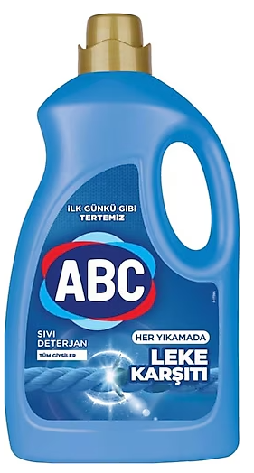ABC 3 lt Sıvı Çamaşır Deterjanı Leke Karşıtı *6