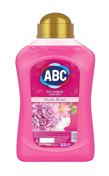 ABC 3 LT Sıvı Sabun Pembe*8
