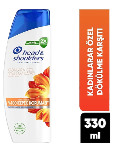 Head & Shoulders 330 Ml Dökülme Karşıtı Kadın*6