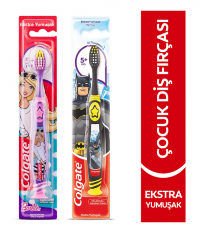 Colgate Diş Fırçası Barbie-batman 6.yaş*12