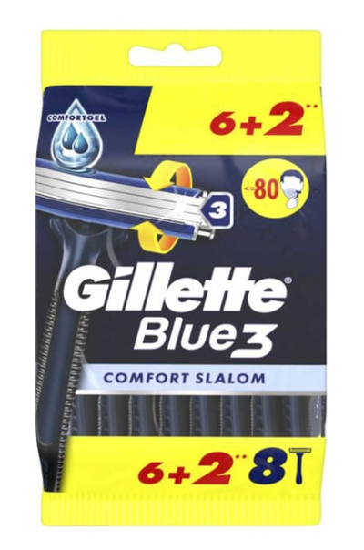 Gillette Blue 3 Slalom 6+2 Tıraş Bıçağı*20