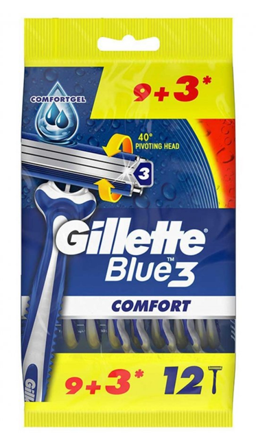 Gillette Blue 3 Comfort 9+3 Tıraş Bıçağı*20