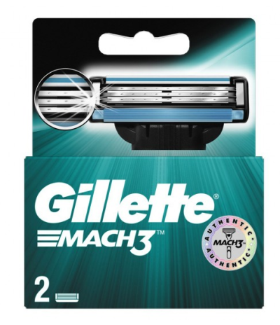 Gillette Mach 3 Yedek Bıçak 2 Li*10