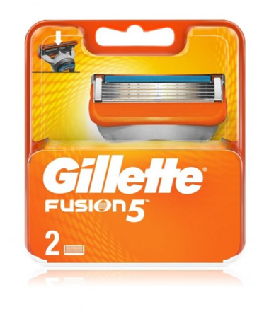 Gillette Fusion 5 Razor 2'li Yedek Bıçak*10