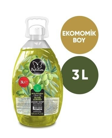 Papilion 3 LT Sıvı El Sabunu Zeytinyağı*6