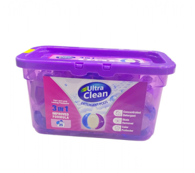 Ultra Clean 35'li Deterjan Kapsülü 3'Ü1 Arada *4