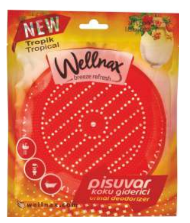 Wellnax Pisuvar Koku Giderici Tropikal 50 Gr*24