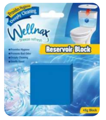 Wellnax Rezervuar Tekli Mavi Su Blok 50 Gr*48