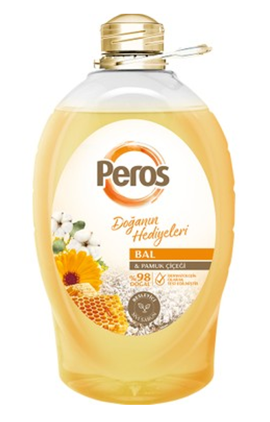 Peros 3 LT Sıvı Sabun Bal & Pamuk Çiçeği*4