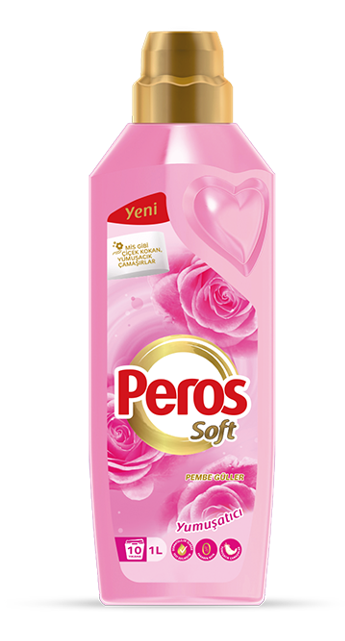 Peros 1 lt Yumuşatıcı Pembe Güller *12