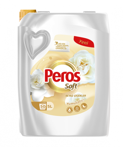 Peros 5 lt Yumuşatıcı Beyaz Çiçekler *4