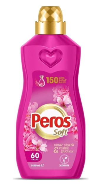 Peros 1440 ml Kons.Kiraz Çiçeği & Pembe Şakayık *8