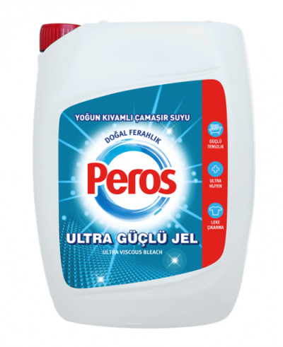 Peros 4 lt Ult.Kıvam Çamaşır Suyu Doğal Ferahlık *4