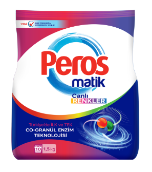 Peros Matik 1,5 Kg Canlı Renkler*12