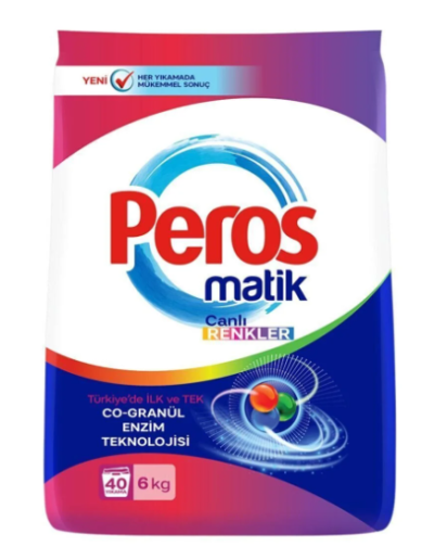 Peros Matik 6 Kg Canlı Renkler*1