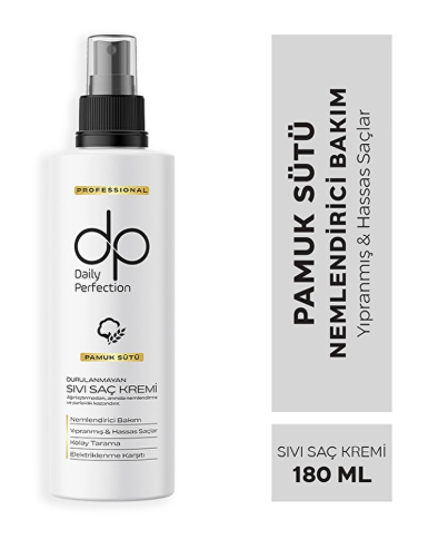 Dp Sıvı Saç Kremi 180 Ml Pamuk Sütü*12