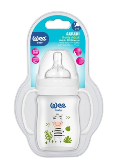 Wee Baby (483) Safari Kulplu Pp Biberon 150 Ml*6