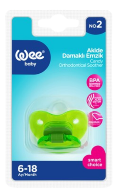 Wee Baby (112) Akide Damaklı Emzik No:2*12