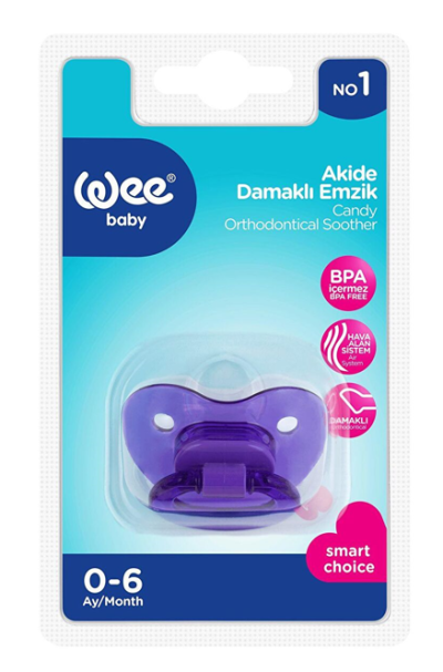 Wee Baby (111) Akide Damaklı Emzik No:1*12