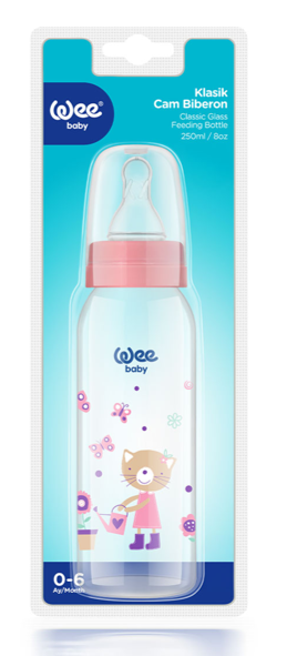 Wee Baby (876) Klasik Cam Biberon 250 Ml*6