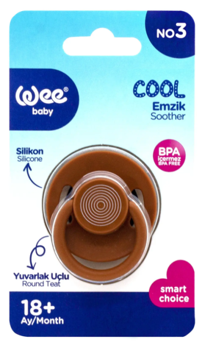 Wee Baby (365) Cool Yuvarlak Uçlu Emzik No:3*6